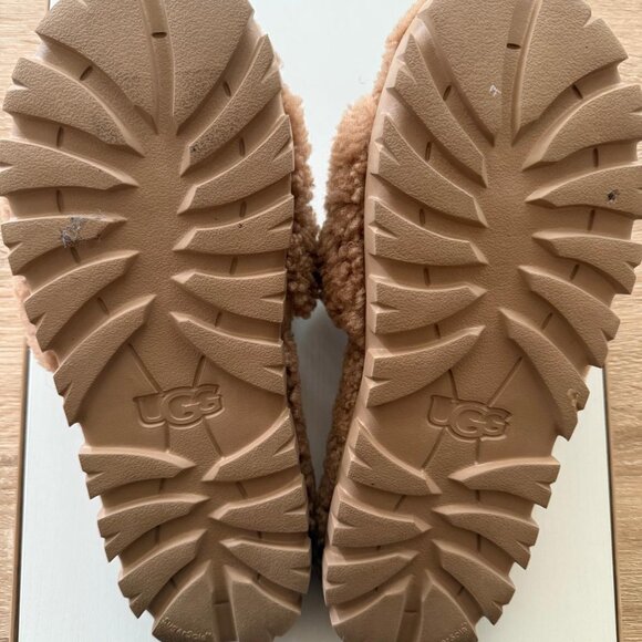 Original UGG Women's Cozetta Curly Slipper Chestnut USA Size 10; EU Size 41 - Picture 3 of 4